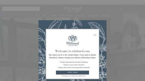 Reviews over Whittard(US)