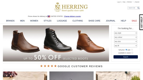 Reviews over HerringShoes