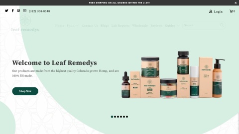 Reviews over LeafRemedysCBD