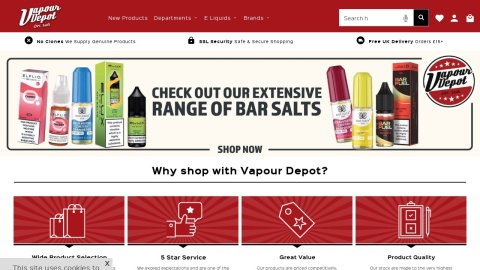 Reviews over VapourDepot