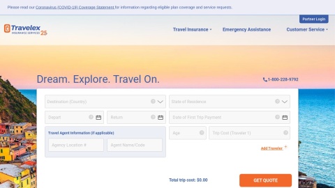 Reviews over TravelexInsurance