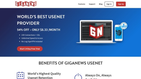Reviews over GigaNews